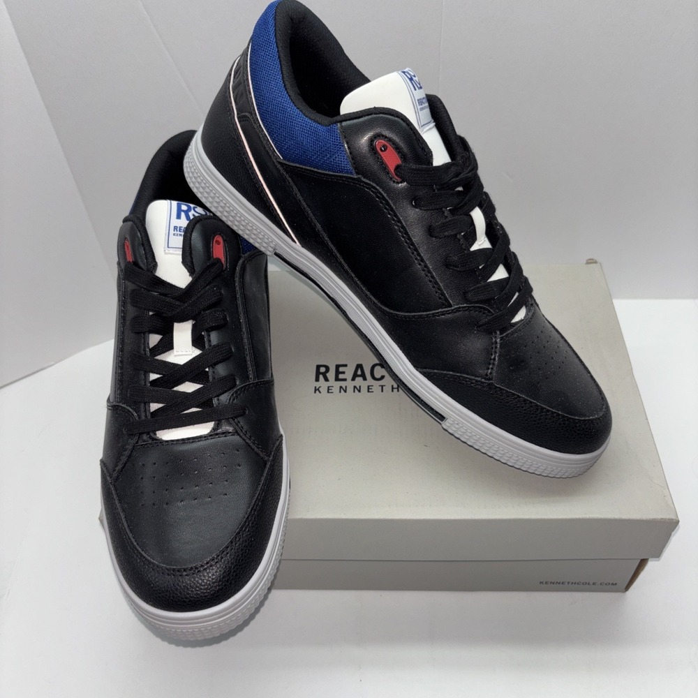 Kenneth Cole Reaction Trace Mid Sneakers Black